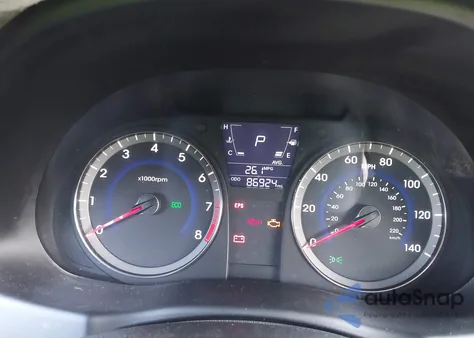 2013 Hyundai Accent Gs из США, поврежденный, VIN KMHCT5AE2DU071268